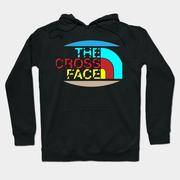 The Cross Face Wrestling T-Shirt Hoodie by bakry